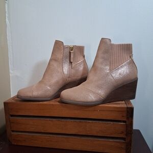 TOMS Sadie Glittery Ankle Boots